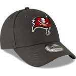 New Era NFL The League 9FORTY Adjustable Hat Cap One Size (US, Alpha, One Size, Tampa Bay Buccaneers - Pewter Grey)