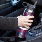 Rico Industries NFL Football New York Giants 22oz Stainless Steel Tumbler with Lid - Great For Coffee, Tea, Water or Cocktails