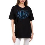 Junk Food Clothing x NFL - Detroit Lions - Team Spotlight - Unisex Adult Short Sleeve Fan T-Shirt for Men and Women - Size X-Large
