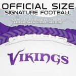 Franklin Sports NFL Minnesota Vikings Autograph Football - Official Size White Panel Souvenir Football for Autographs + Signatures - NFL Team Fan Shop Memorabilia Football for Display