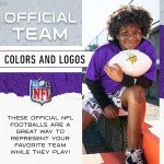 Franklin Sports NFL Minnesota Vikings Autograph Football - Official Size White Panel Souvenir Football for Autographs + Signatures - NFL Team Fan Shop Memorabilia Football for Display