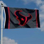 WinCraft Houston Texans Blackout Flag Outdoor Indoor 3x5 Foot Banner