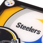 YouTheFan NFL Pittsburgh Steelers 3D Logo Series Coasters