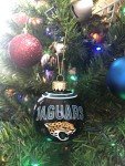 FOCO NFL Glass Ball Ornament - Limited Edition Christmas Ball Ornament - Show Your Team Spirit with Officially Licensed Fan Gear (Jacksonville Jaguars)