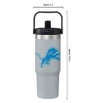 FOCO Detroit Lions NFL 30 oz Straw Tumbler