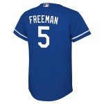 Freddie Freeman Los Angeles Dodgers MLB Kids Youth 8-20 Blue Alternate Player Jersey (18-20)