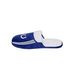 FOCO Indianapolis Colts NFL Mens Sherpa Slide Slippers - M