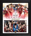 Atlanta United FC 2018 MLS Cup Champions Framed 15" x 17" Collage - Soccer Plaques and Collages