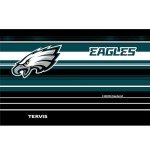 Tervis Traveler NFL Philadelphia Eagles - Hype Stripes Triple Insulated Insulated Tumbler Travel Cup Keeps Drinks Cold & Hot, 30oz, Stainless Steel