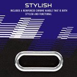 Franklin Sports NFL Baltimore Ravens Collapsible Storage Bin NFL Folding Cube Storage Container Fits Bin Organizers Fabric NFL Team Storage Cubes One Size, 11" x 11"