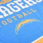 FOCO Los Angeles Chargers NFL Team Property Of Sherpa Fleece Blanket