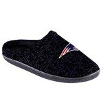 FOCO NFL New England Patriots Men's Poly Knit Cup Sole Slipper, Team Color, Medium (9-10)