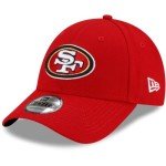 New Era NFL The League 9FORTY Adjustable Hat Cap One Size (US, Alpha, One Size, San Francisco 49ers - Red)