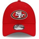 New Era NFL The League 9FORTY Adjustable Hat Cap One Size (US, Alpha, One Size, San Francisco 49ers - Red)