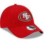 New Era NFL The League 9FORTY Adjustable Hat Cap One Size (US, Alpha, One Size, San Francisco 49ers - Red)