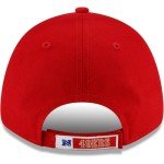 New Era NFL The League 9FORTY Adjustable Hat Cap One Size (US, Alpha, One Size, San Francisco 49ers - Red)