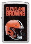 Zippo NFL Cleveland Browns Helmet Street Chrome Pocket Lighter