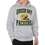 Junk Food Clothing x NFL - Green Bay Packers - Team Helmet - Unisex Adult Pullover Fleece Hoodie for Men and Women - Size 3X-Large