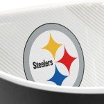 YouTheFan NFL Pittsburgh Steelers Large Party Bowl