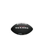 WILSON Sporting Goods NFL Houston Texans Team Logo Football , Black, Mini Size