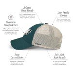 FOCO Men's Philadelphia Eagles Cap NFL Logo Casual Mesh Trucker Hat, Team Color