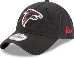 New Era NFL Core Classic 9TWENTY Adjustable Hat Cap One Size Fits All (Atlanta Falcons, Atlanta Falcons Black)