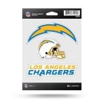 Rico Industries MSS3402 La Chargers Triple Spirit Stickers
