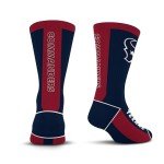For Bare Feet NFL HOUSTON TEXANS MVP Crew Sock Team Color Youth