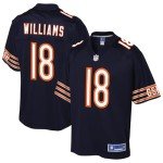 Men's Caleb Williams Chicago Bears Navy Pro Line Jersey