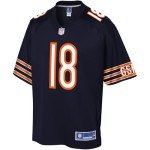 Men's Caleb Williams Chicago Bears Navy Pro Line Jersey
