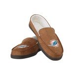 FOCO Miami Dolphins NFL Mens Exclusive Beige Moccasin - L