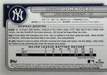 New York Yankees 2024 Bowman 17 Card Team Set made by Topps Featuring Aaron Judge, Juan Soto and Gerrit Cole PLUS Jasson Dominguez Rookie Card and 10 Prospect Cards