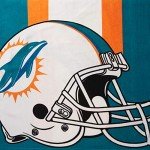 Northwest NFL Miami Dolphins Unisex-Adult Beach Towel,Cotton, 30" x 60", Zone Read