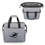 PICNIC TIME Gray Miami Dolphins Lunch Cooler