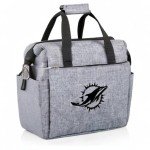 PICNIC TIME Gray Miami Dolphins Lunch Cooler
