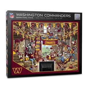 YouTheFan NFL Washington Commanders Barnyard Fans 500pc Puzzle