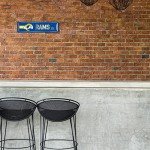 Rico Industries NFL Los Angeles Rams Home Décor Metal Street Sign (4" x 15") - Great for Home, Office, Bedroom, & Man Cave - Made,Silver