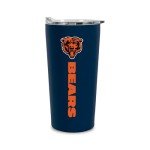 Rico Industries NFL Football Chicago Bears 18oz Soft Touch, Easy Grip Tumbler