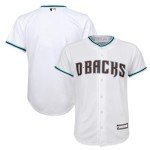 Arizona Diamondbacks MLB Kids Youth 4-20 White Home Team Jersey (7)