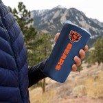 Rico Industries NFL Football Chicago Bears 18oz Soft Touch, Easy Grip Tumbler