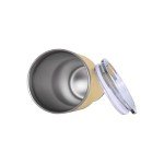 FOCO New Orleans Saints NFL Team Logo 30 oz Tumbler - Gold