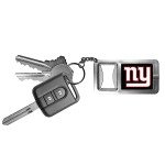 NFL Siskiyou Sports Fan Shop New York Giants Flashlight Key Chain with Bottle Opener One Size Black