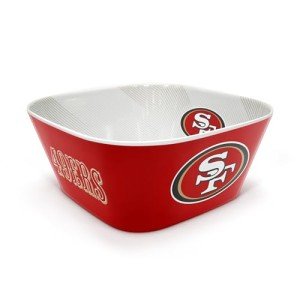 YouTheFan NFL San Francisco 49ers Large Party Bowl
