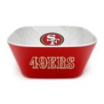 YouTheFan NFL San Francisco 49ers Large Party Bowl