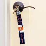 Rico Industries NFL Football Denver Broncos Wrist Lanyard Key Chain, Cute Wristlet Strap Keychain Holder for Women Men Car Keys ID Badges Card Wallet Phone Camera