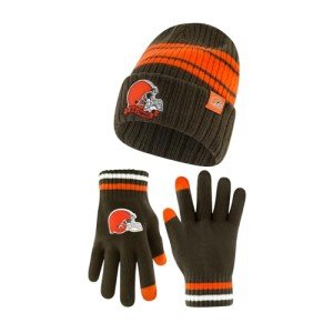 Ultra Game Standard END Zone HAT Gloves Set, Team Color