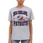 Junk Food Clothing x NFL - New England Patriots - Team Helmet - Unisex Adult Short Sleeve Fan T-Shirt for Men and Women - Size X-Large
