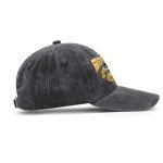 Embroidered City Hat Vintage Washed Denim Football Hats for Men Women, Unisex Adjustable Cotton Fans Baseball Cap