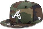 New Era MLB 9FIFTY Camo Adjustable Snapback Hat Cap One Size Fits All (Atlanta Braves Camo)