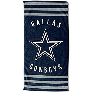 Northwest NFL Dallas Cowboys Unisex-Adult Beach Towel, 30" x 60", Stripes